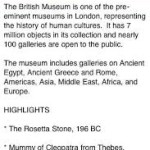 London museum guide